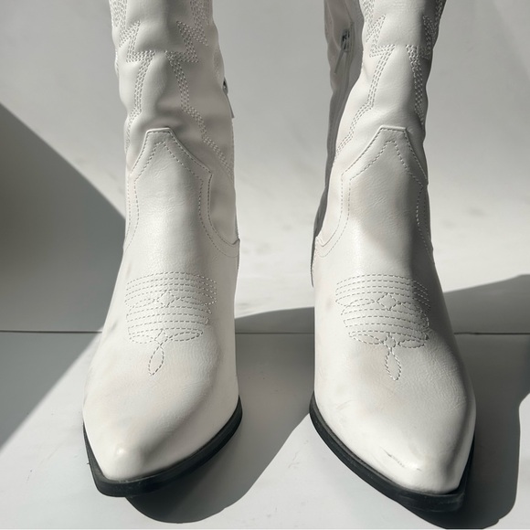 THERAPY Clayton Boots White (Women Size 7 M) by PRINCESS POLLY - Picture 3 of 11